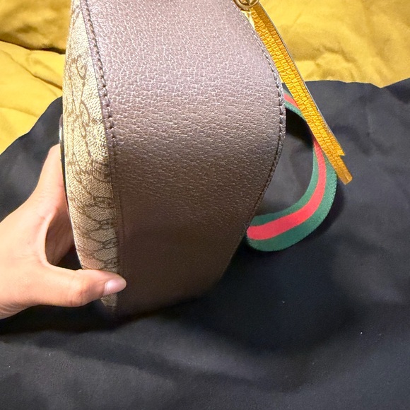 GG Supreme Monogram Web Neo Vintage Shoulder Bag Beige New Acero Crop - Picture 3 of 9